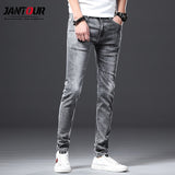 Jantour Brand Skinny jeans men Slim Fit Denim Joggers Stretch Male Jean Pencil Pants Blue Men's jeans fashion Casual Hombre new