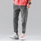 BINHIIRO Summer Men's Jeans Solid color Loose Classic Casual Jeans Men Straight Slim Fashion Beam foot Denim Trousers male  K606