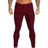 MUYOGRT Jeans Man High Street Casual Feet Pants Fashion Men's Jeans Slim Tight Hole Denim Street Hip Hop Pants 2020 Fashion