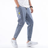 2020 Summer Style Jeans Men Leisure Jeans Pants Mens Black Denim Trousers Zipper Blue Hole Pencil Pants Jeans
