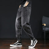 2020 Summer Style Jeans Men Leisure Jeans Pants Mens Black Denim Trousers Zipper Blue Hole Pencil Pants Jeans