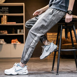 2020 Summer Style Jeans Men Leisure Jeans Pants Mens Black Denim Trousers Zipper Blue Hole Pencil Pants Jeans