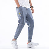 2020 Summer Style Jeans Men Leisure Jeans Pants Mens Black Denim Trousers Zipper Blue Hole Pencil Pants Jeans