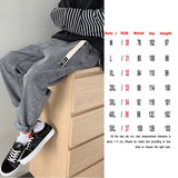 Fashion Print Black Jeans Pants Japanese Harajuku Streetwear for Mens Plus Size Denim Clothes Boyfriend Baggy Blue Jean Trousers