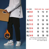 Fashion Print Black Jeans Pants Japanese Harajuku Streetwear for Mens Plus Size Denim Clothes Boyfriend Baggy Blue Jean Trousers